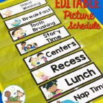 Printable Visual Schedule Cards For Preschool Free Printable Schedules