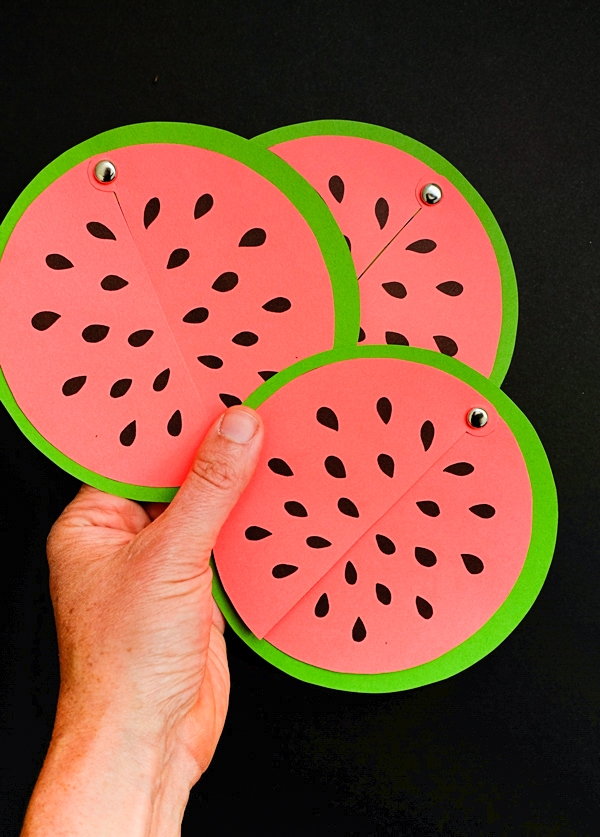 Printable Watermelon Craft