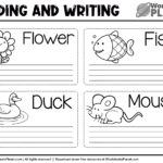 Printable Writing Kindergarten Worksheets
