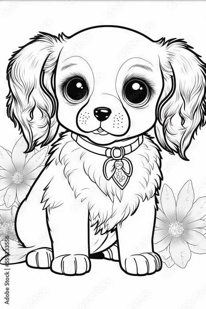 Puppy Coloring Pages