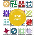 QUILT GAME Name That Quilt Block Instant Digital Download Printable