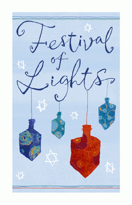 quot Happy Hanukkah quot Hanukkah Printable Card Blue Mountain ECards