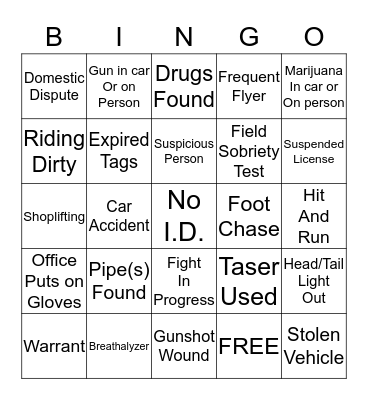Related Bingo Cards