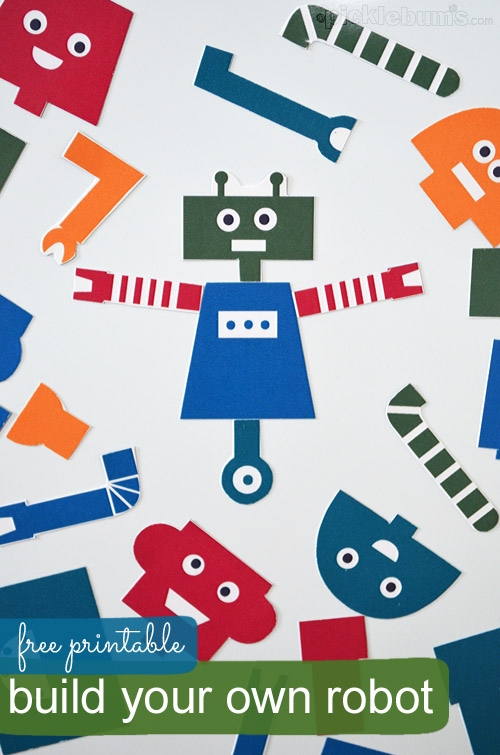 Robot Craft Printable