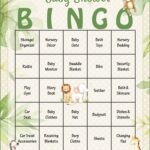 Safari Baby Shower Baby Bingo Cards Printable Download Baby