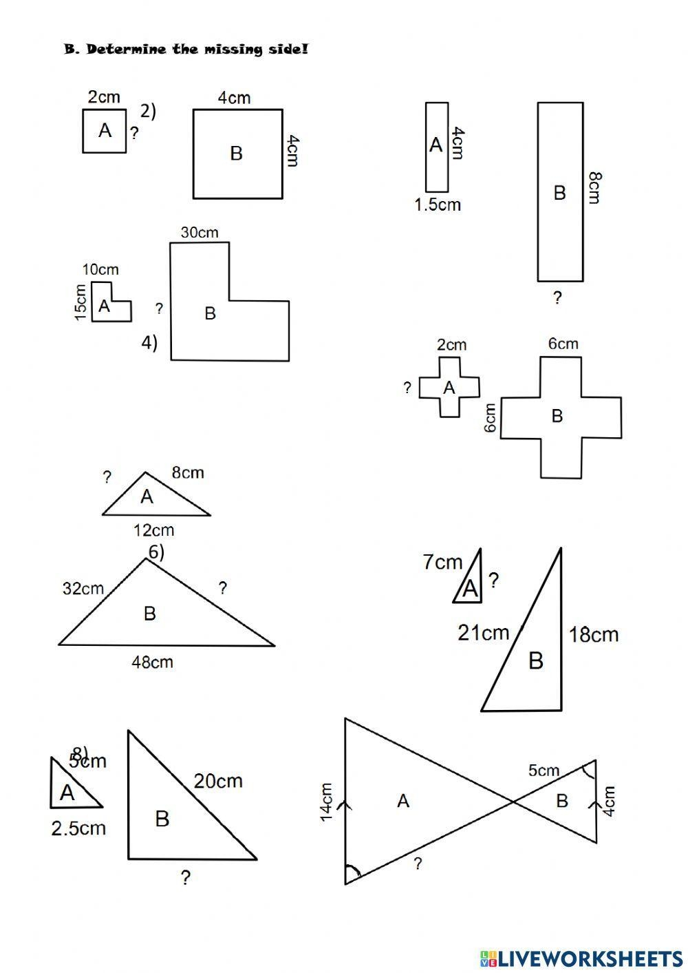 scale drawing worksheet