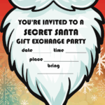 Secret Santa Invitation Template Download Printable PDF Templateroller