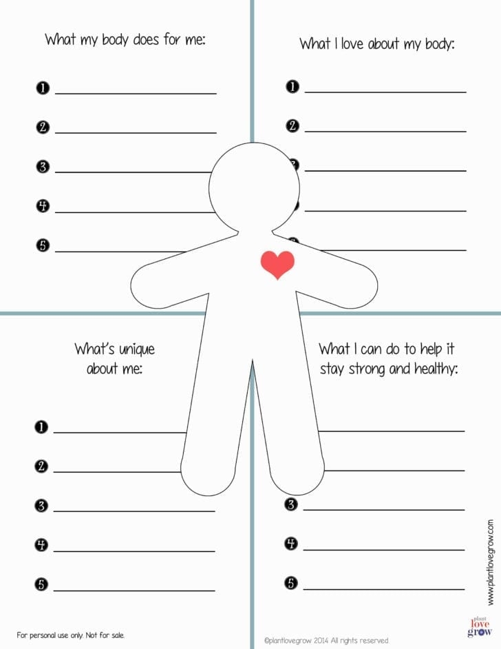 self love worksheet