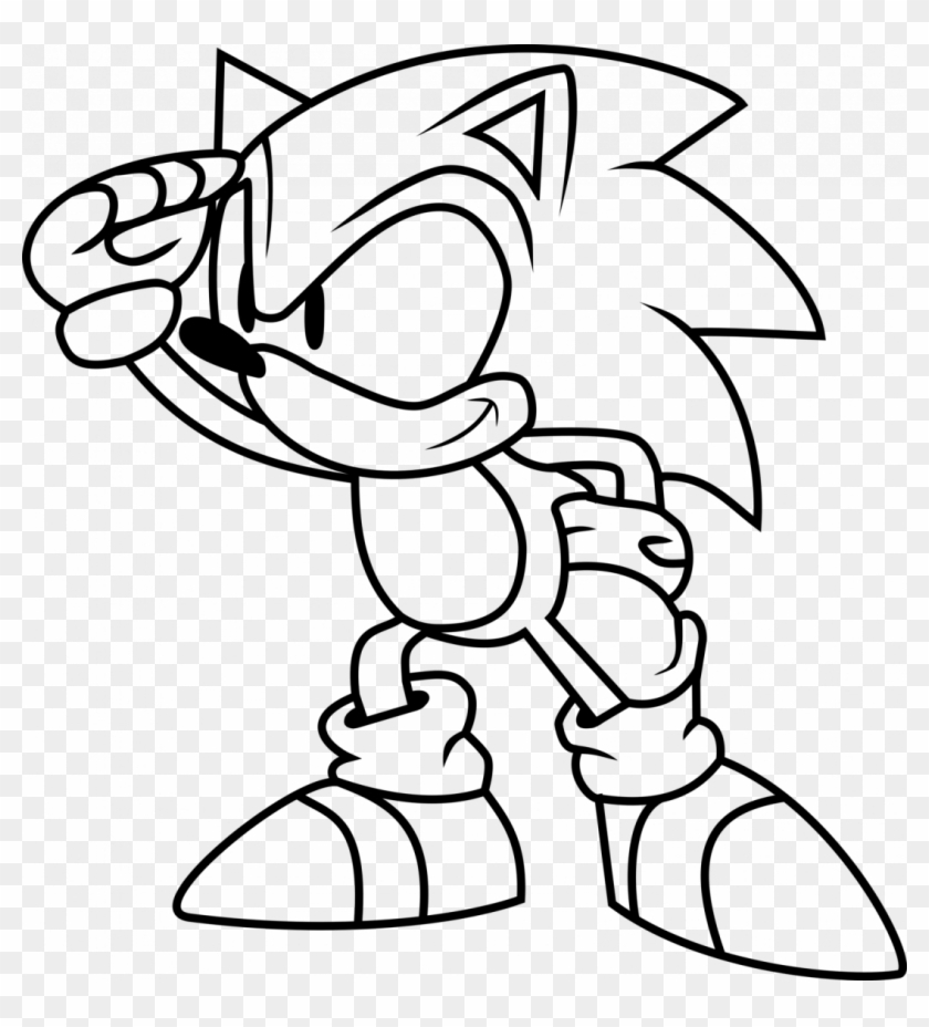 Sonic Shadow Coloring Pages