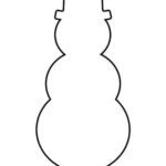 Simple Snowman Template Printable Pdf Free Download Printable Free