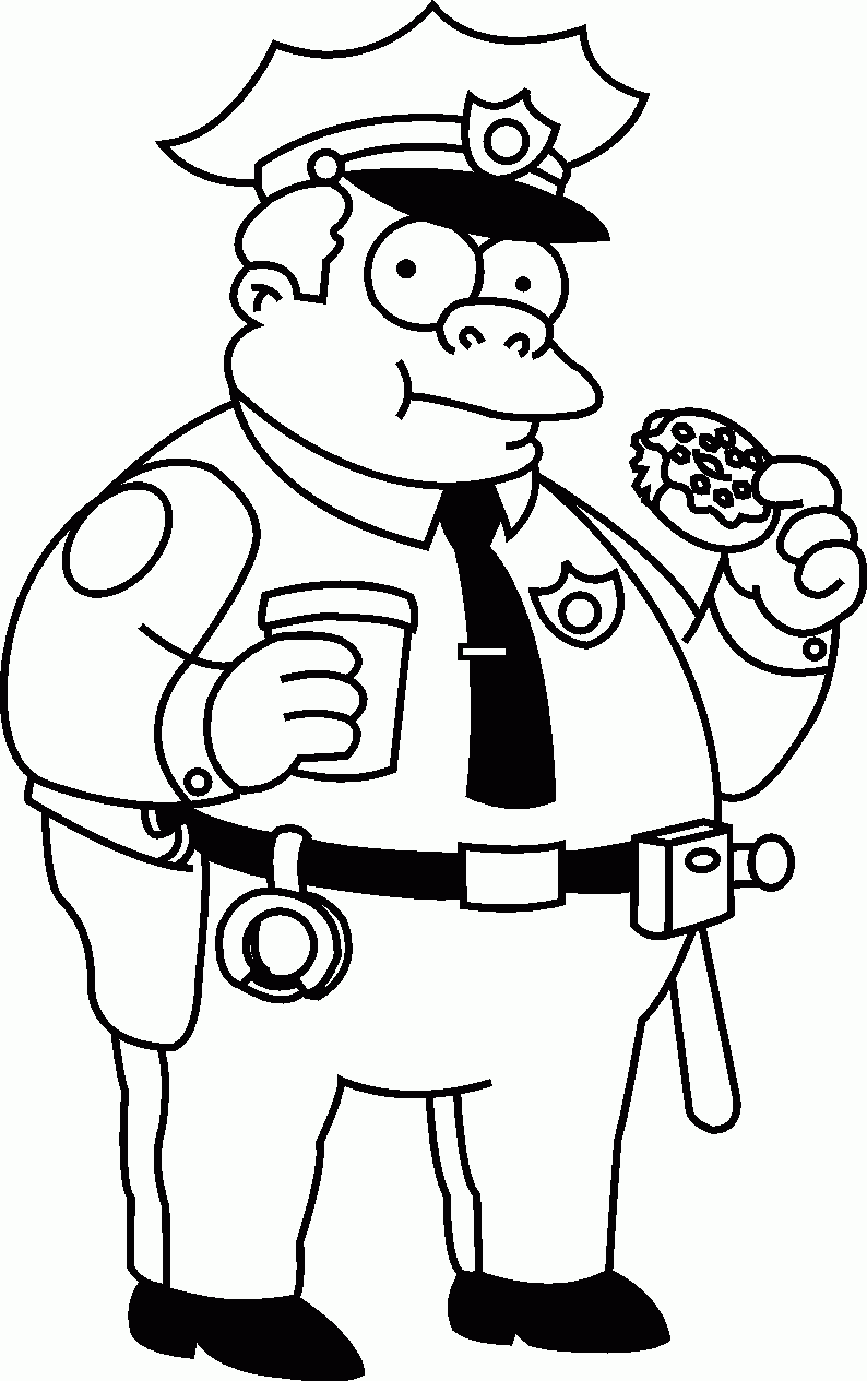 Simpsons Coloring Pages Coloringkids