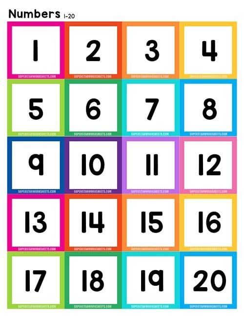Small Printable Number Cards 1 100 Infoupdate