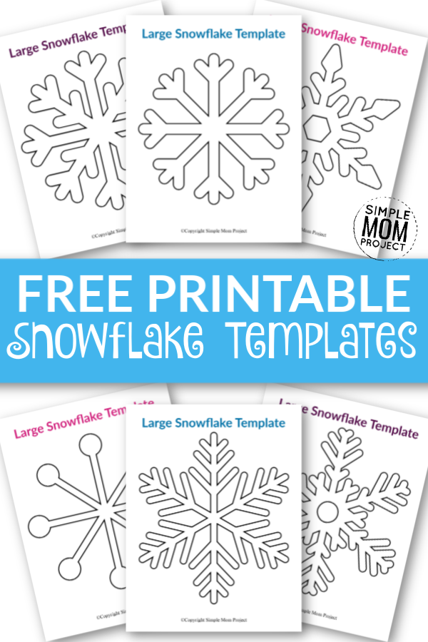 Snowflake Craft Printable