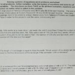 Solved Solving Systems Of Equations Word Problems Worksheet