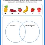 Sort Objects Using Venn Diagram Printable Math Worksheet Worksheets