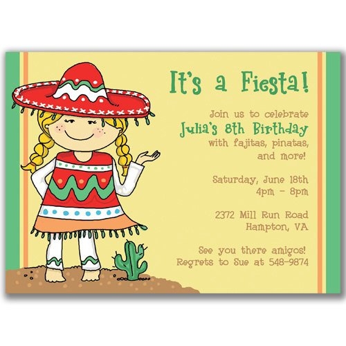 birthday invitation templates in spanish