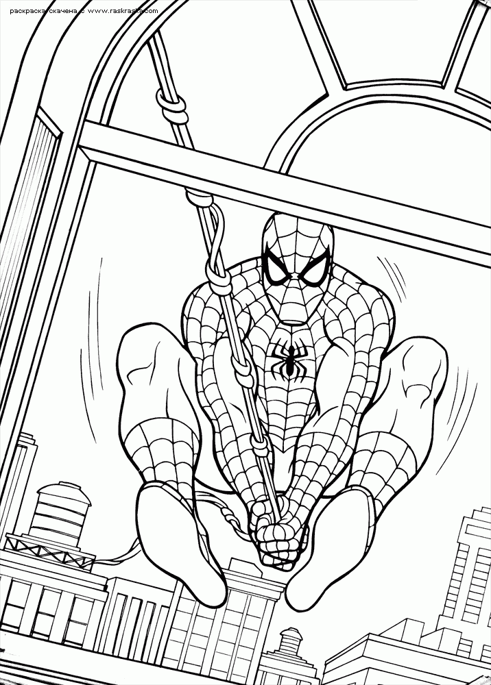 Spectacular Spider Man Coloring Pages Coloring Home