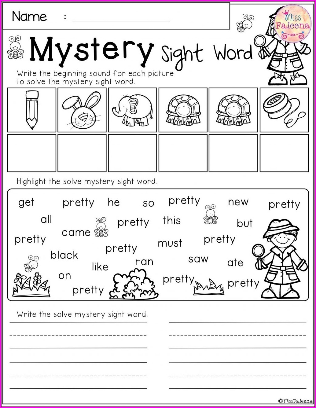 Spelling Word Practice Worksheet Generator