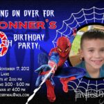 Spiderman Invitation Template Free Download