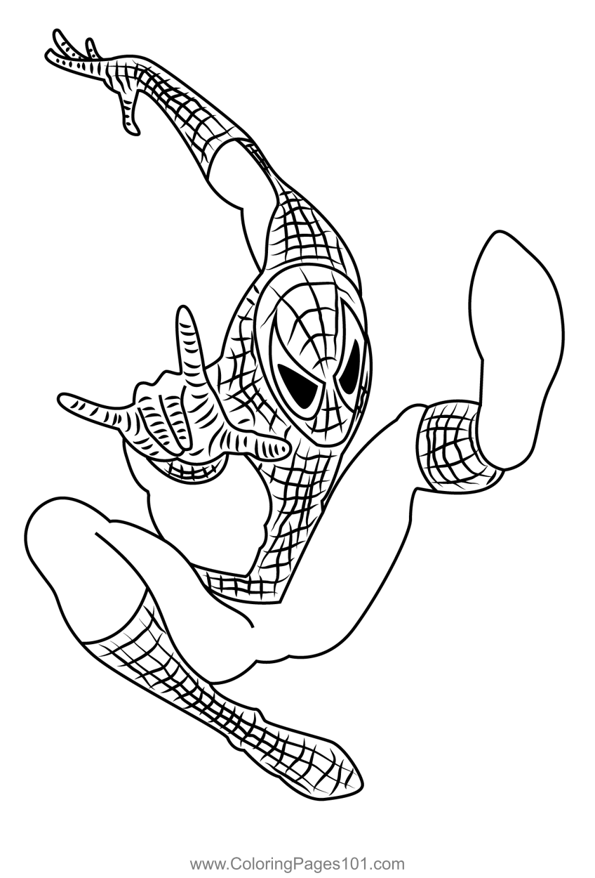Spider-Man Coloring Pages