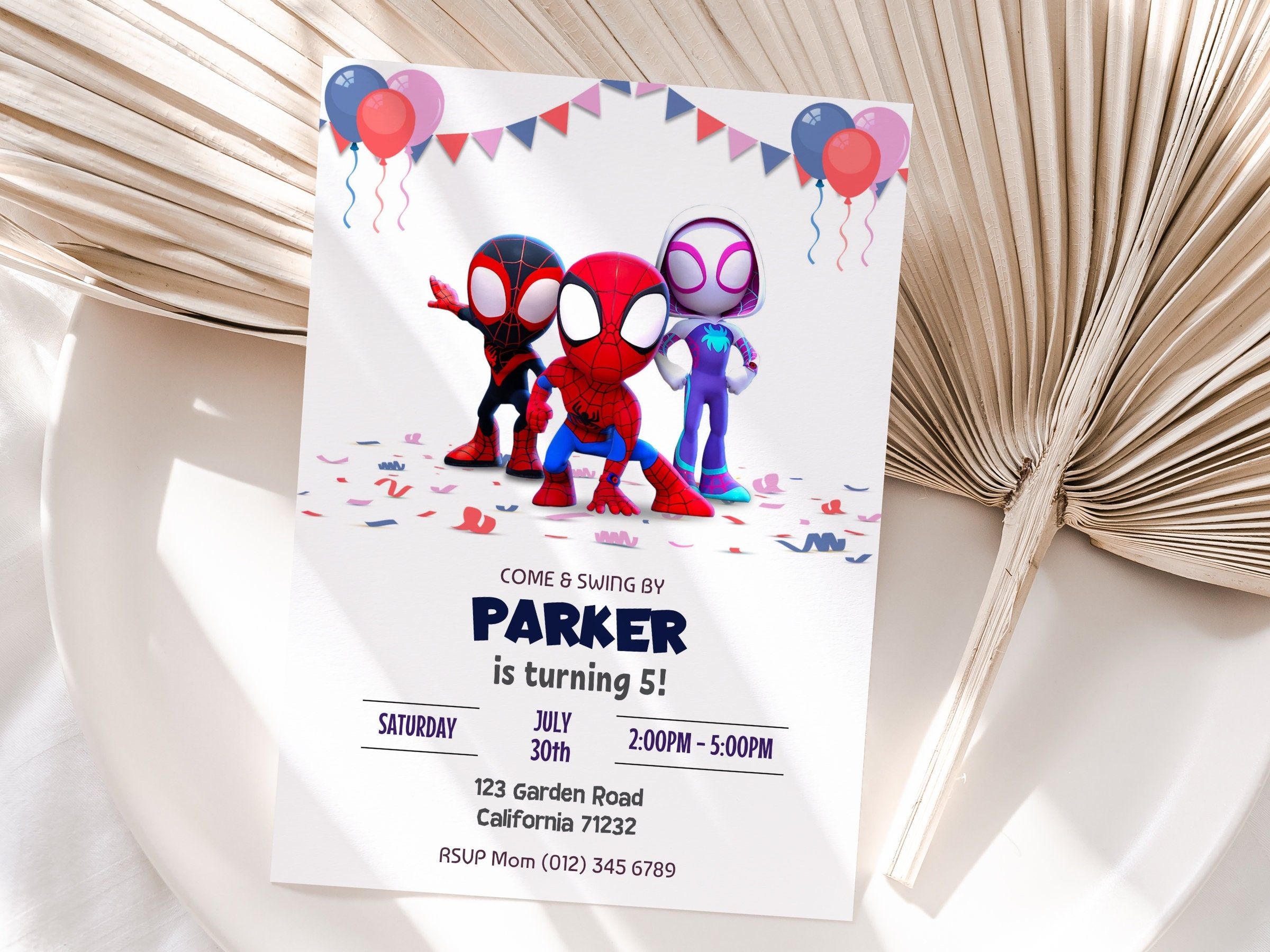 Spidey Invitation Template Dev onallcylinders