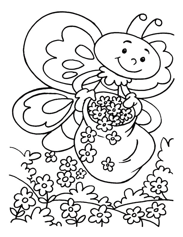 Springtime Coloring Pages To Download And Print For Free