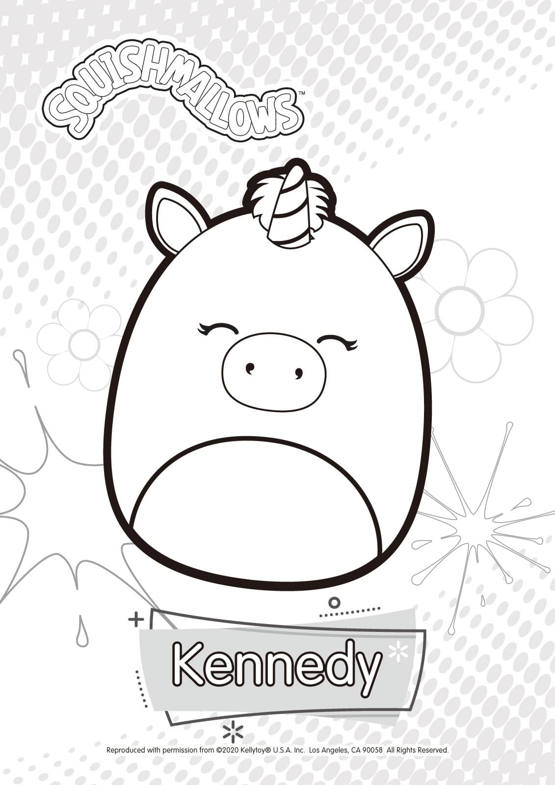 Squishmallows Coloring Pages