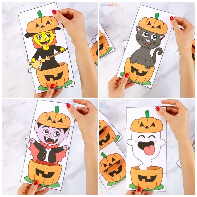 Surprise Pumpkin Halloween Cards Easy Peasy And Fun