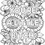 Swear Words Coloring Pages Coloring