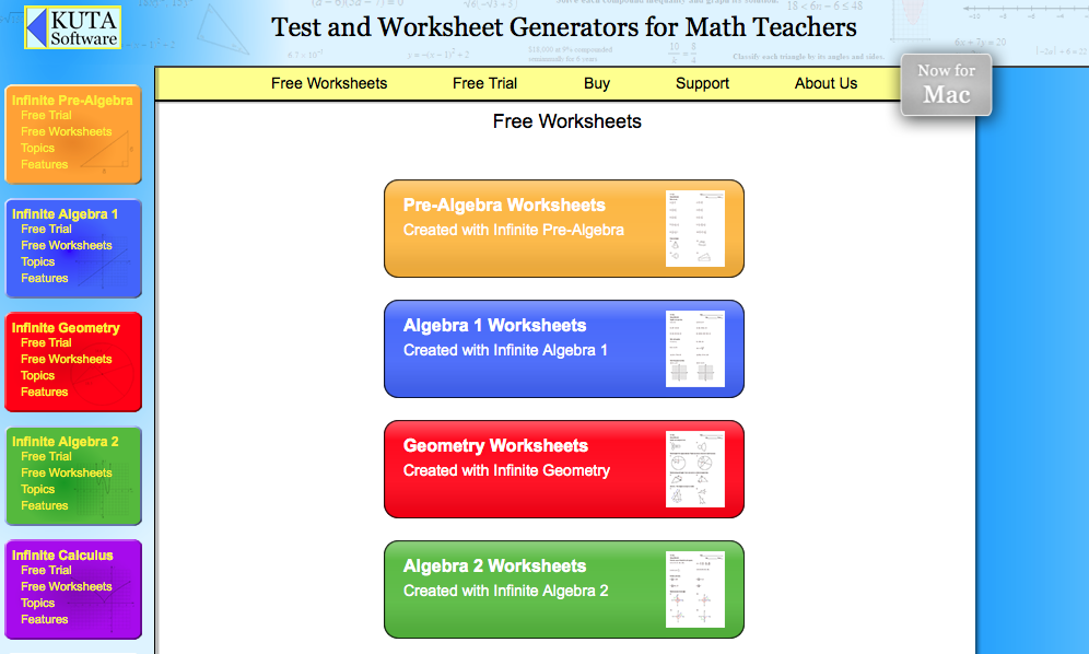 Systems Of Quadratic Equations Kuta Software Worksheets Library
