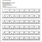 Tape Measure Worksheet 20 Reading A Tape Measure Worksheet Printable