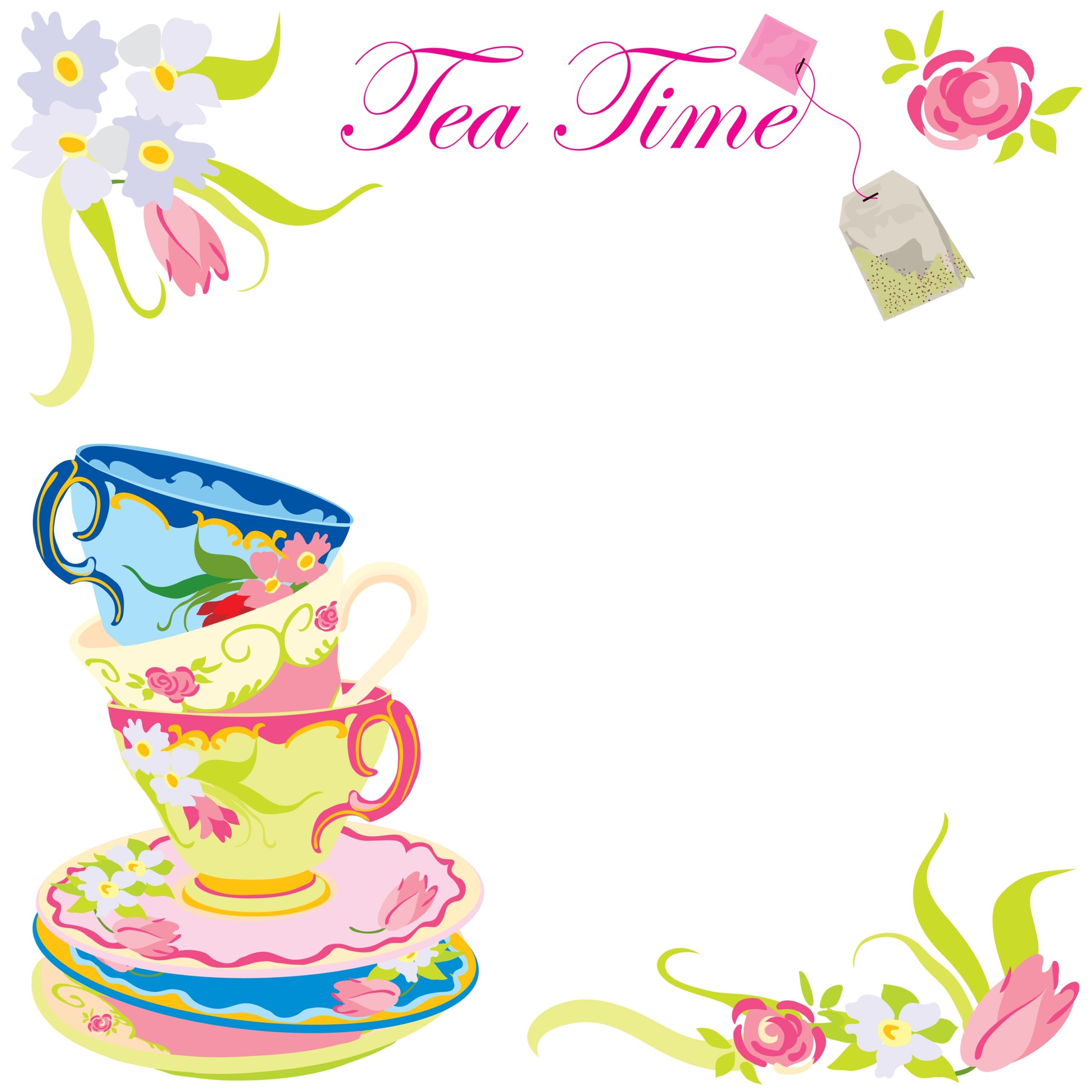 Tea Party Invitations Ideas ClipArt Best