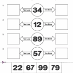 Ten More Or Ten Less Worksheets