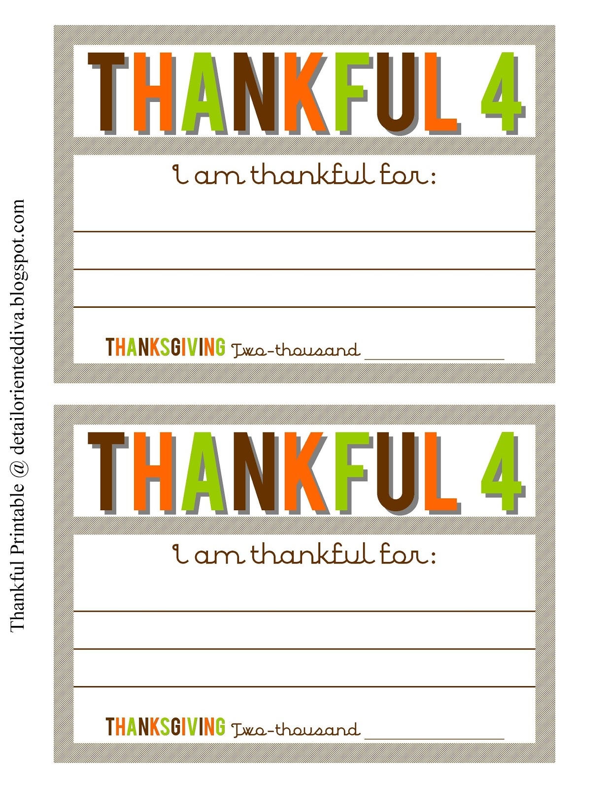 i'm thankful for cards printable