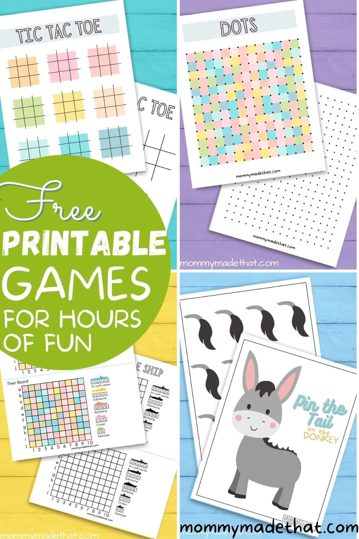 quick printable games