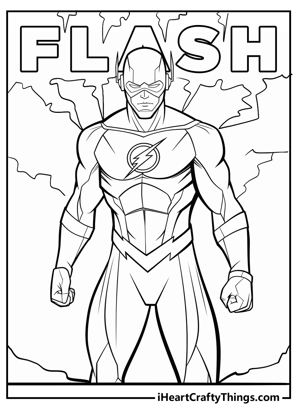 The Flash Coloring Pages Cwlib Infoupdate