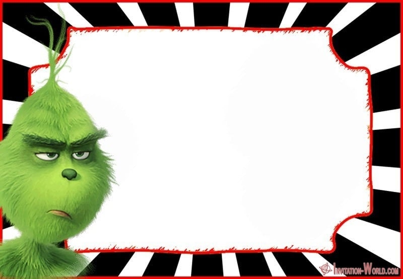 The Grinch 2018 Invitation Cards Invitation World