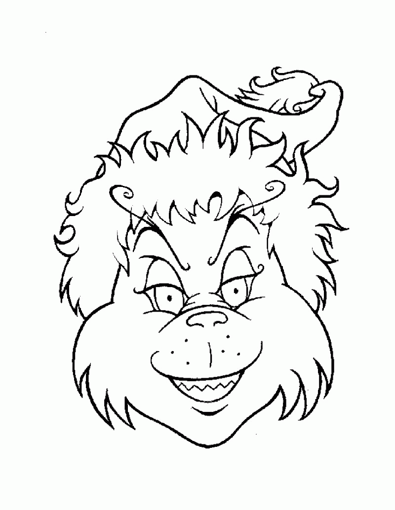 The Grinch Coloring Pages Printable Coloring Home