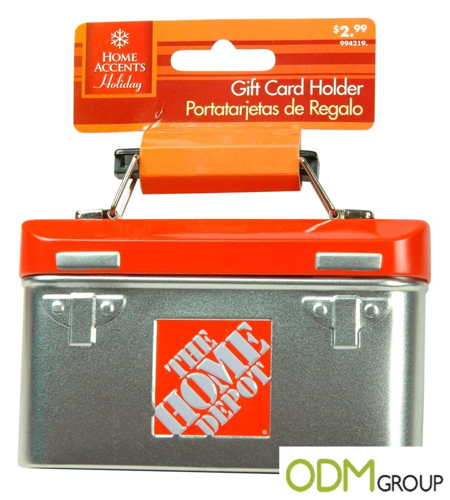 The Home Depot Innovative Gift Card Holders