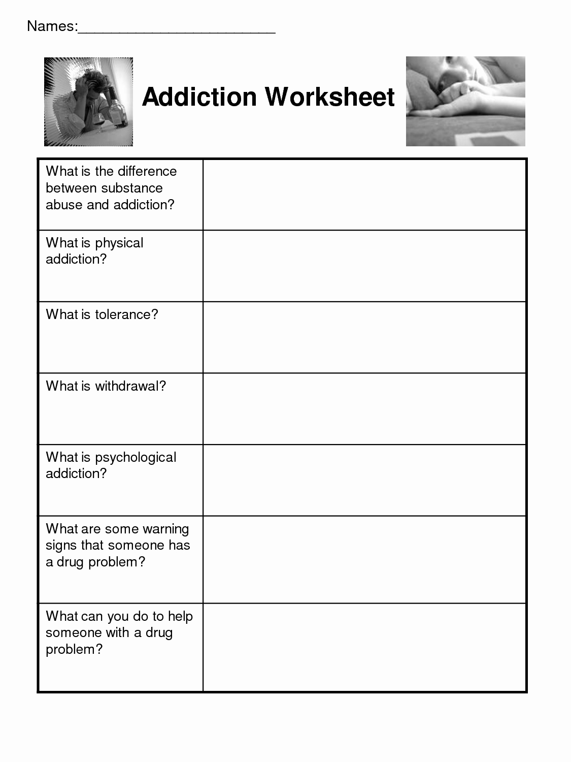 Therapy Aide Free Printable Worksheets Anger Management Worksheets