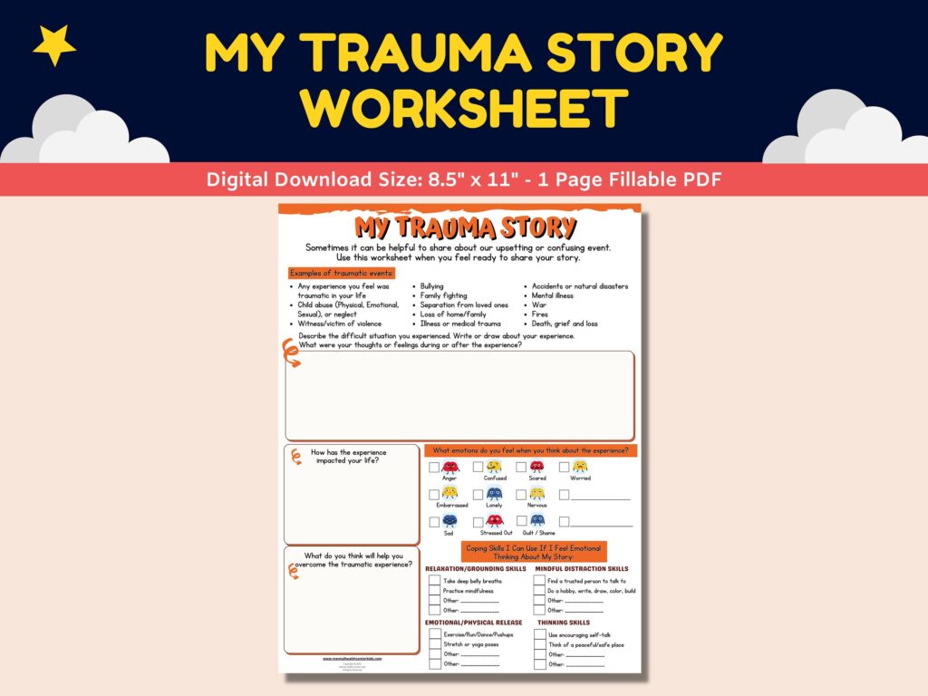 Therapy Blueprint For PTSD Worksheets Library