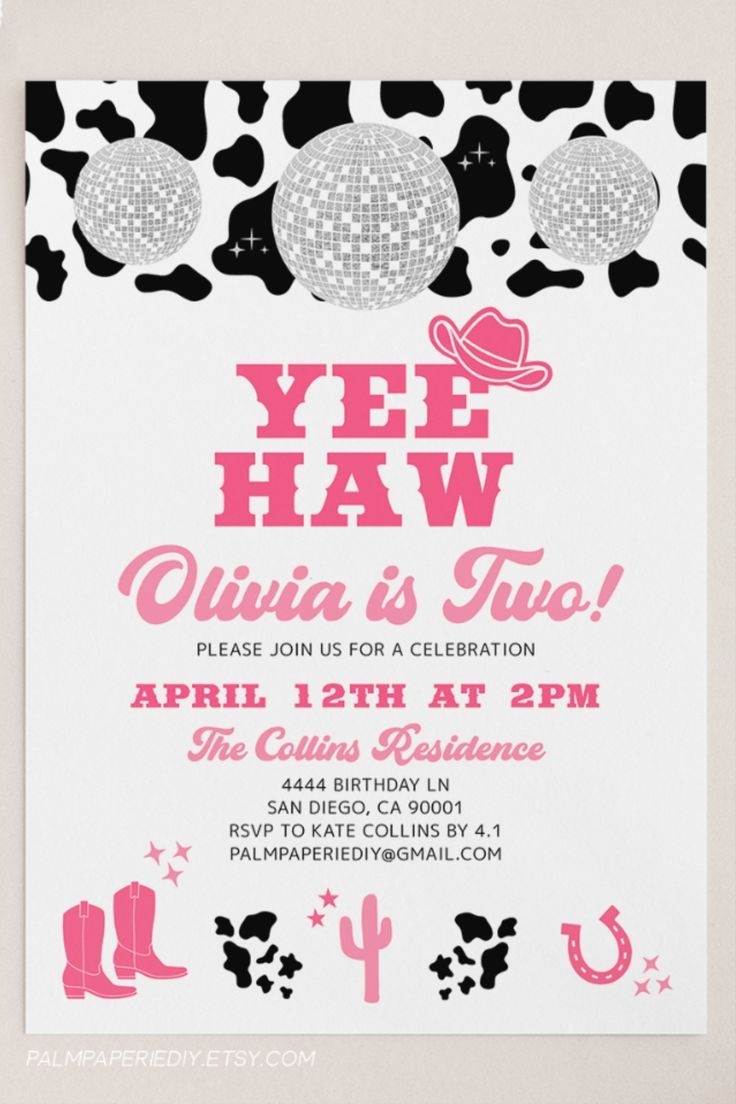 This Item Is Unavailable Etsy Cowgirl Birthday Invitations Cowgirl