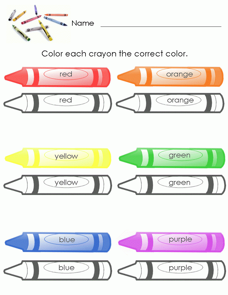 Toddler Learning Printable Free Educative Printable