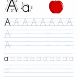 Tracing Alphabet Letters Printable Handwriting Worksheets DIY
