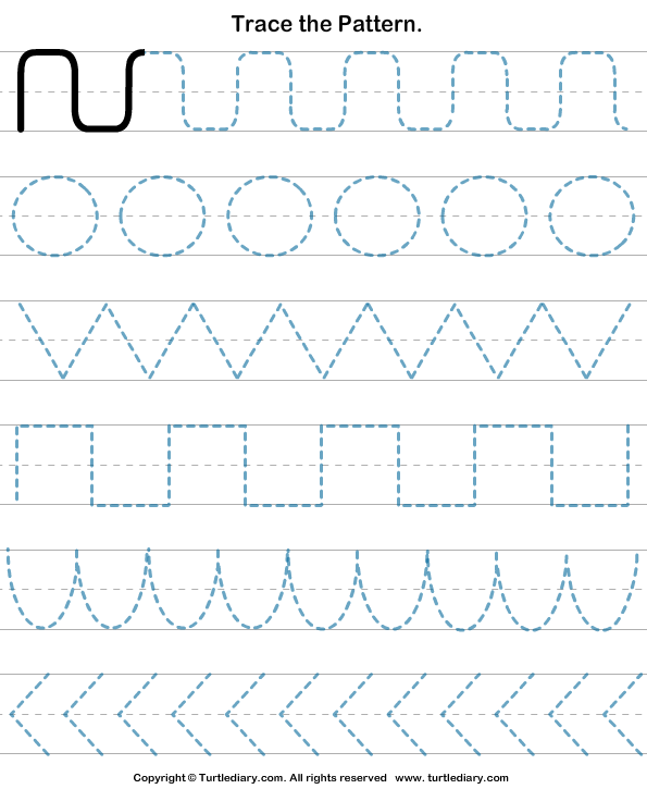 printable tracing worksheet
