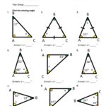 Triangles Find Missing Angle Worksheet Live Worksheets Worksheets