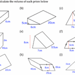 Triangular Prism Volume Worksheets Worksheets Library
