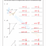 Trigonometric Ratios Live Worksheets Worksheets Library