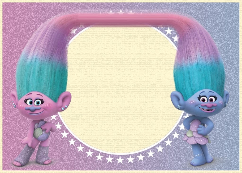 trolls invitation template free