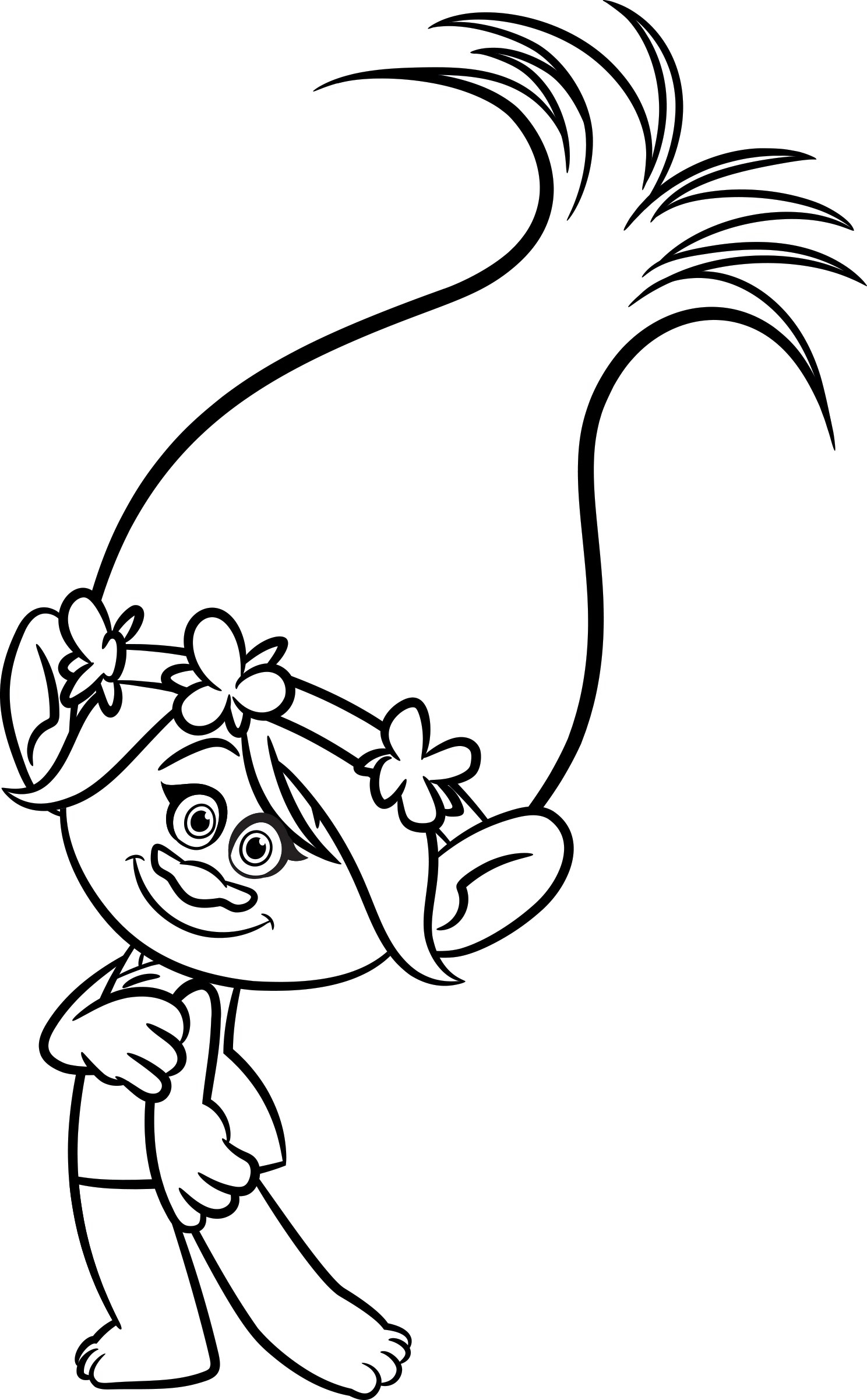 Trolls Coloring Pages